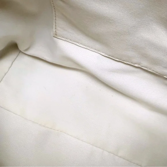 Coach Crossgrain Zip Tote — F36875, Chalk — Clean Interior - Picture 12 of 15